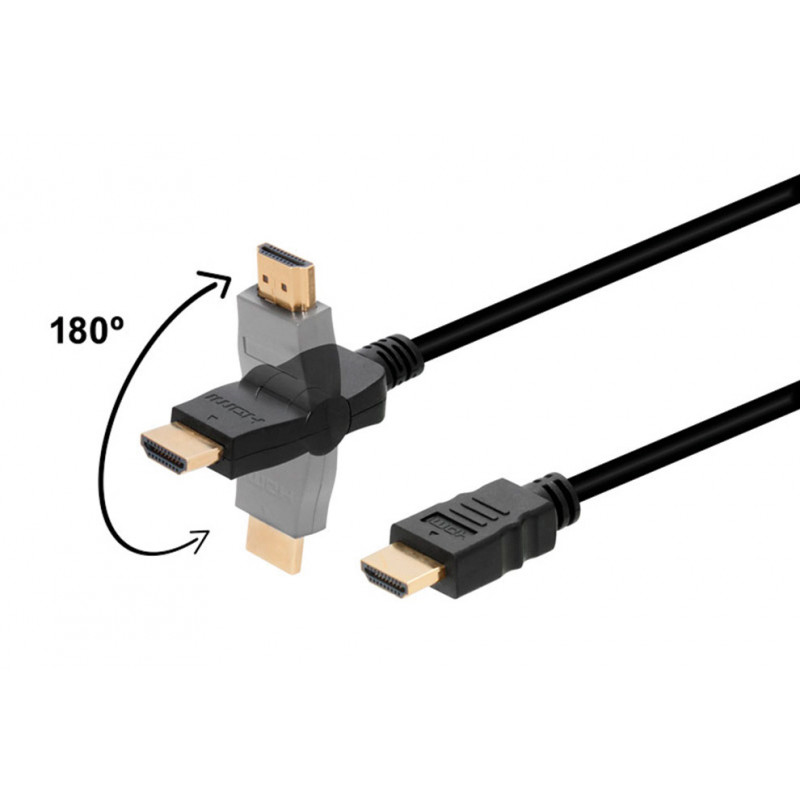 CABLE HDMI HIGH SPEED 2 M. 4 K TM