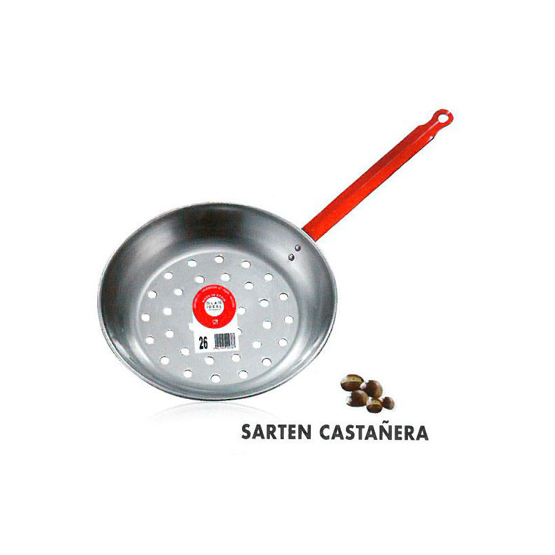 SARTEN CASTAÑERA 26 CM. GARCIMA